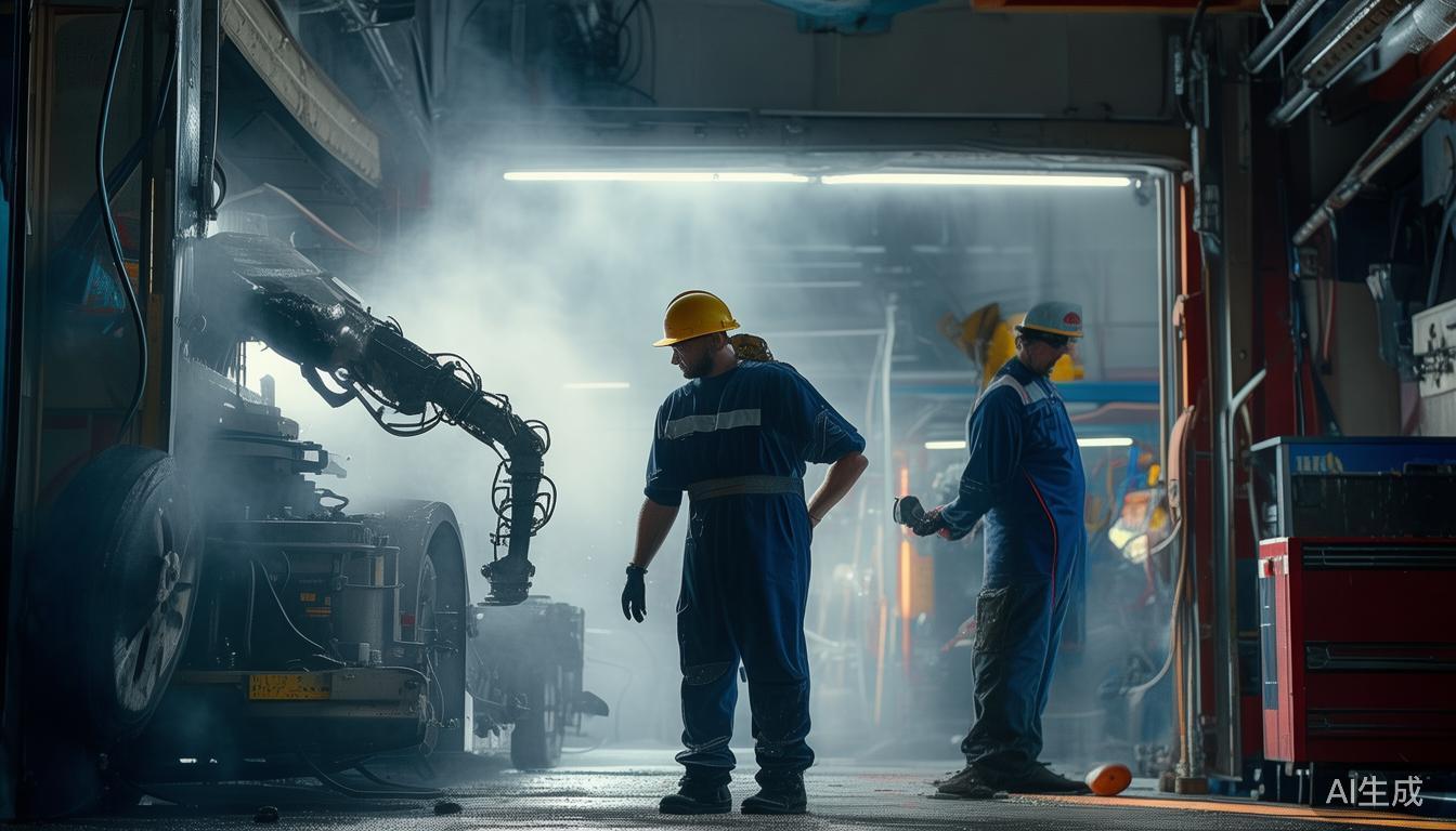 维修工如何在蒸笼里保障安全出行?凯发k8网站九月秋老虎肆虐!公交(图5) 维修工如何在蒸笼里保障安全出行?凯发k8网站九月秋老虎肆虐!公交(图5)